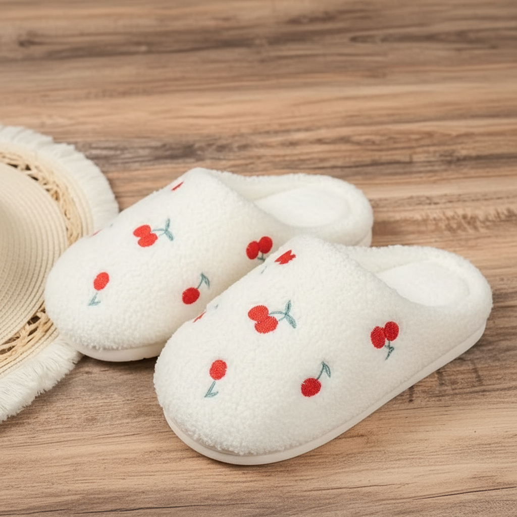 Pantoufles Douceur Cerise™
